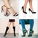 18pares Protectores Tacones Protectores Zapatos de Mujer, Protector de Tacón Alto Tacos...