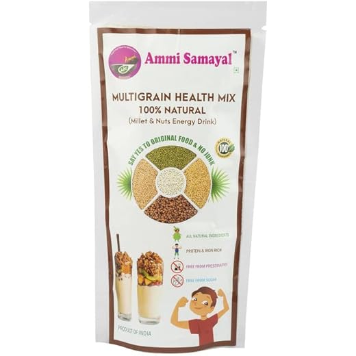 AMMI SAMAYAL MULTIGRAIN HEALTH MIX 200 GMS 100 NATURAL HEA