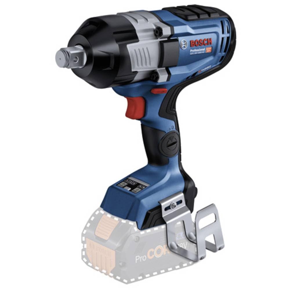 Bosch Professional: BITURBO GDS 18V-1600 HC battery impact wrench (3/4", high torque rp., tightening torque 1 600 Nm and breaking torque 2 200 Nm, ladder hitch, without aquum. and charger)