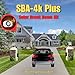 Dakota Alert SBA-4k Plus Solar Break Beam Driveway Alarm Kit - Long Range, Outdoor, Weatherproof, Up to 1 Mile Wireless Range - Includes SBB-4000 Transmitter & RE-4k Plus Receiver | Property Alarms