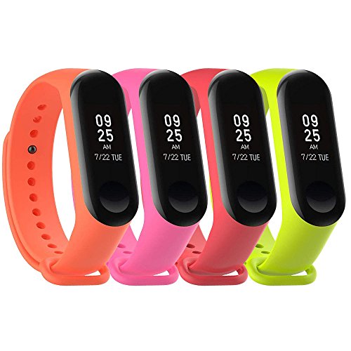 SZBAMI for Xiaomi Mi 3/Xiaomi 4 Band Replacement Wristbands Bracelet for Mi B