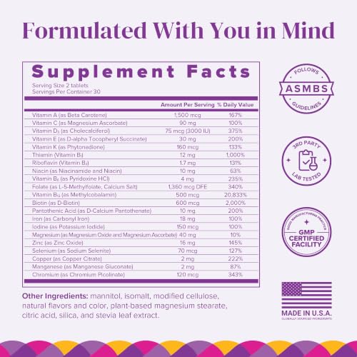 BariMelts Bariatric Multivitamin with Iron