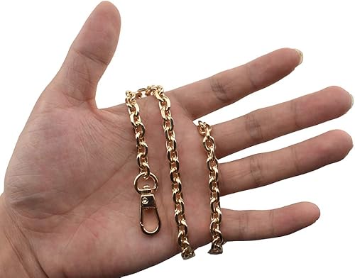 Miniatura 64 de HAHIYO Mini Pochette - Correa de cadena fina y ancha de 0.236 in para LV gruesa de 0.079 in para bolso, cartera, embrague, cómoda correa de metal