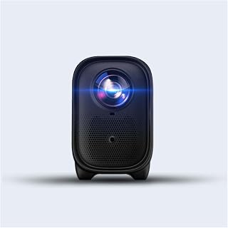 Mini Bluetooth Projector, Projector.Q1 Pro Support Netflix 1080P 4K 800 ANSI Projectors 200 Inch Auto Keystone 5G WiFi Portable Home Projector Smart TV Beamer (Color : Black)
