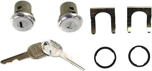 New Set of 2 Door Lock Cylinders Front for Chevrolet 67-69 Camaro SS