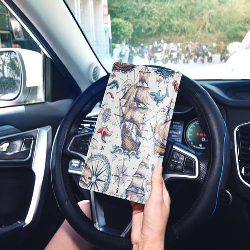 Organizador para carro de cuero miniatura 6