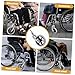 NOLITOY Wheelchair Front Fork Assembly Wheel Bracket Replacement Wheelchair Front Wheels