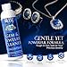 Blitz Gem & Jewelry Cleaner Liquid Concentrate for Gold, Silver, & Platinum Jewelry Cleans Non-Porous, Precious & Semi-Precious Stones. Non-Toxic, Non-Abrasive, & Planet Friendly Made in USA 8oz