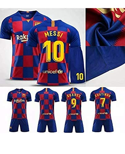 A&H - Camiseta de fútbol de manga corta para niños con calcetines,...