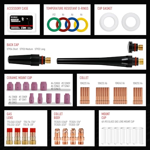 RX WELD 79PCS Torch Kit