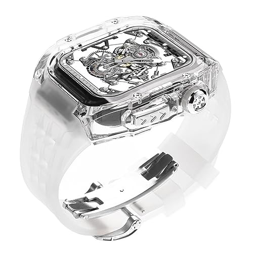 Kit de coque transparente Mod pour iWatch Series 8 7 6 5 4 SE 45mm 44mm