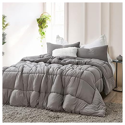 Byourbed Summertime - Coma Inducer® Oversized King Comforter - Morning Gray