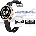 Giaogor Compatible for Fossil Gen 6 Smartwatch Band, Breathable Nylon Woven Fabric Replacement Accessory Strap Compatible for Fossil Gen 6 42mm / 44mm Smartwatch (Black, 42mm case Women)