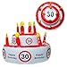 Produktbild Aufblasbare Geburtstagstorte 30 Jahre Party Deko Geburtstag