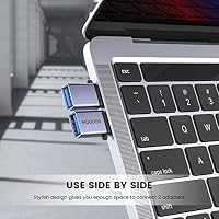 MOGOOD USB-C auf USB 3.0 Adapter, 5Gbps, OTG, 5er Set, MacBook, Chromebook – Ansicht 2