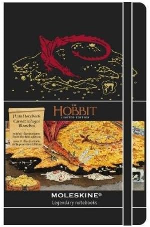 Moleskine Limited Edition The Hobbit Notebook, Hard Cover, Large (5" x 8.25") Plain/Blank, Black, 240 Pages