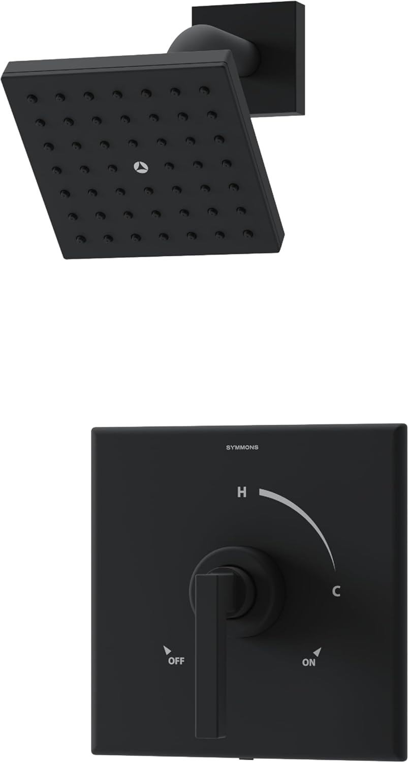 Symmons Duro HydroMersion Single Handle Shower Trim Kit with Escutcheon - 2.0 GPM