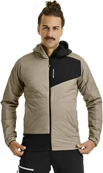 Ortovox, Swisswool Piz Duan Jacket - Men's, Grey Sand, S at Amazon