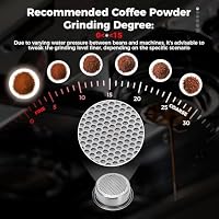 IKAPE 51-mm-Espresso-Siebträger mit Silikongriff, 3-Ohr-Design, kompatibel mit Delonghi EC0680, EC0685, Smeg & EUPA 51-mm-Kaffeemaschinen – Ansicht 3