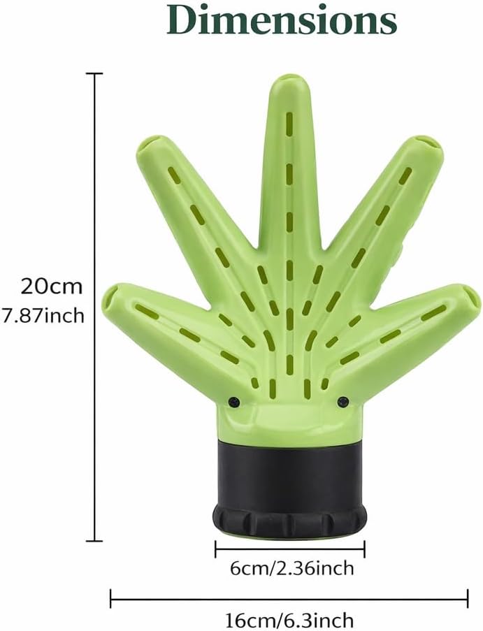 Hand Shape Blowing Hair Dryer Diffuser Universal Blower Attachment for Frizz Control and Salon Styling
