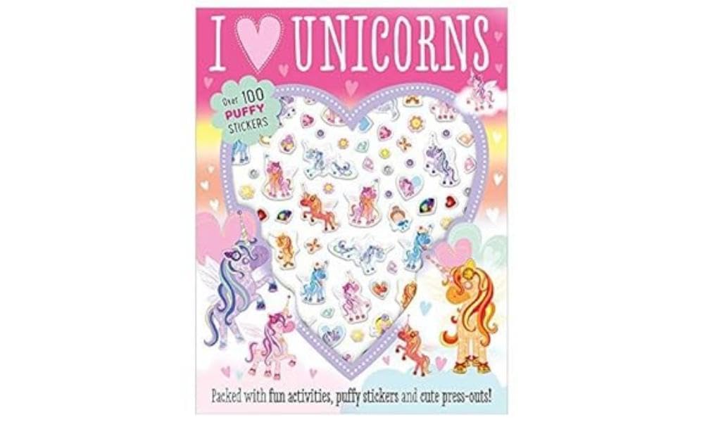 I Love Unicorns Puffy Sticker Activity (Puffy Stickers)