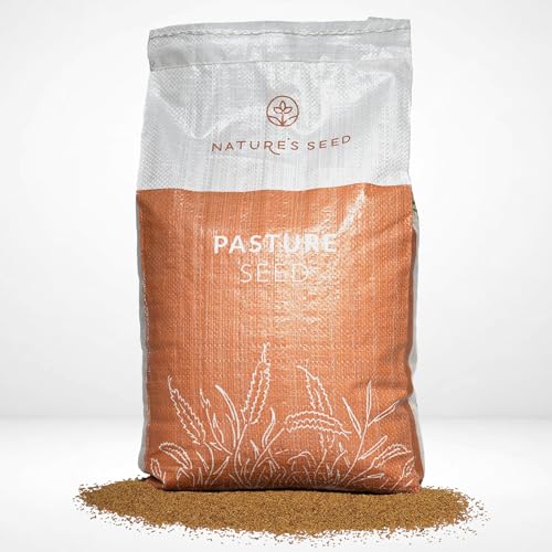 Nature’s Seed Poultry Pasture and Forage Mix, Chicken Grass Seed Blend, Omega-3 Nutrient-Rich, Cold and Heat-Tolerant, 5 lbs