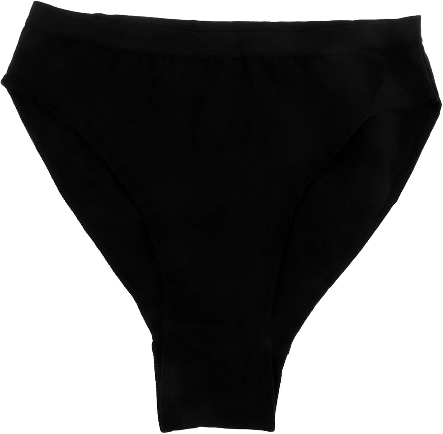 VANZACK Comfortable High Cut Cotton Ballet Briefs for Toddlers Seamless Dance Underwear for Girls for Gymnastics and Ballet and Versatile Performance Wear Black