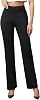 Agenlulu High Waisted Dress Pants for Women PetiteRegularTall Straight Leg Pull On Office Work Slacks 2829.531.5"