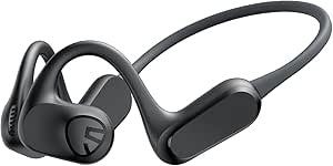 SoundPEATS RunFree Lite Audífonos de Conducción de Aire, Audífonos Inalámbricos Deportivos Bluetooth 5.3 Drivers de 16,2 mm 17 Horas Auriculares de Oreja Abierta para Deportes/Correr