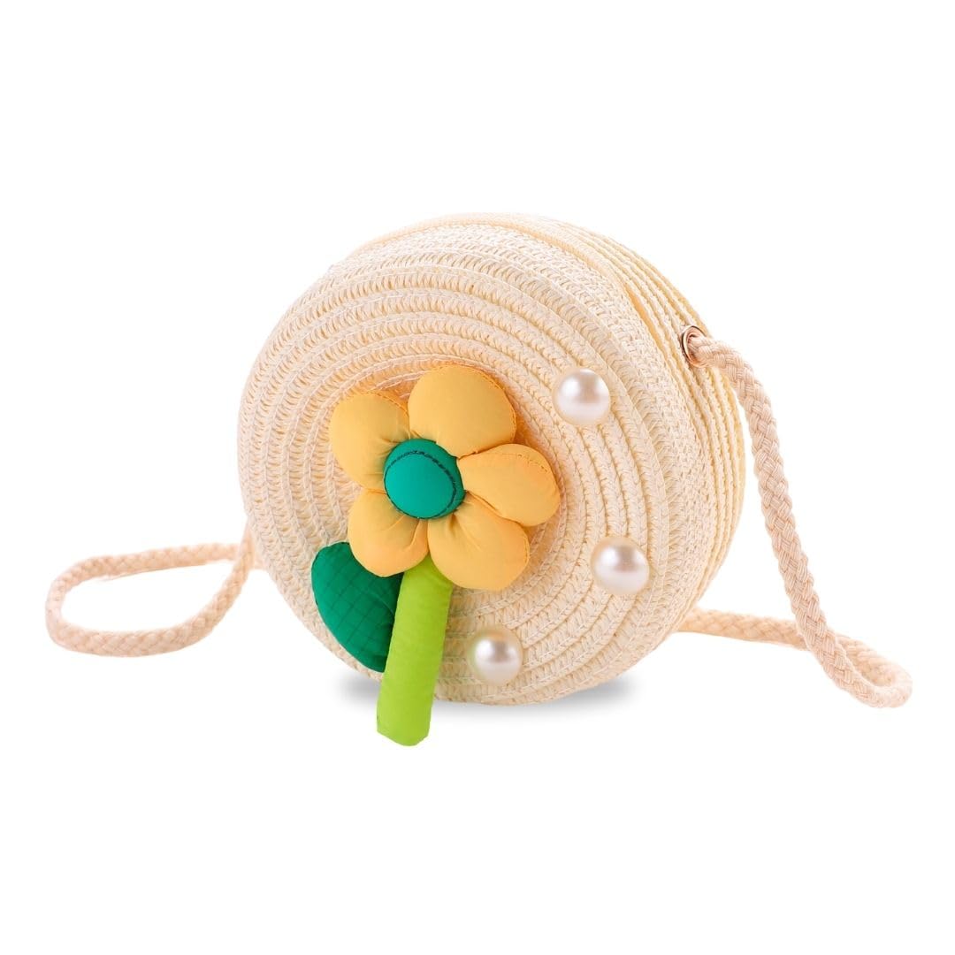 Floral Sling Hand Bag for Girls | Kids Side Bag Shoulder Crossbody Purse | Stylish Handbags | Gifts-image-16