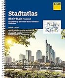  ADAC Stadtatlas Rhein-Main, Frankfurt 1:20 000: mit Aschaffenburg, Darmstadt, Mainz, Offenbach, Wiesbaden (ADAC Stadtatlanten 1:20.000)