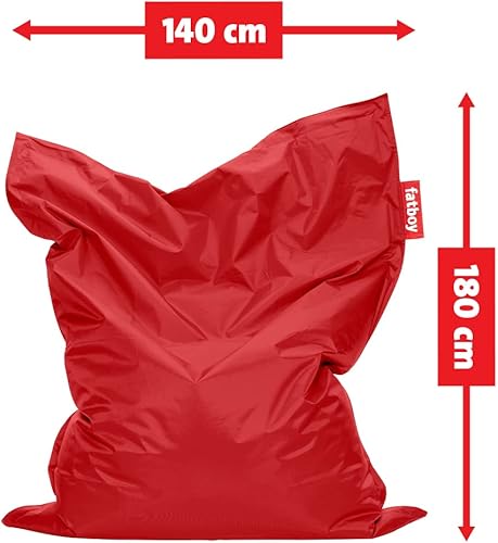 Miniatura 3 de Fatboy Puf original, rojo, pequeño