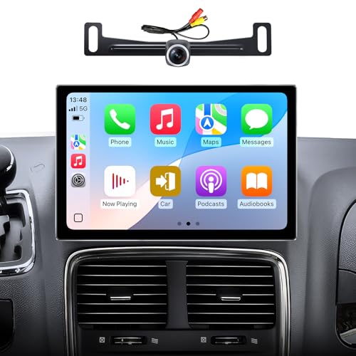11.5'' Car Radio for Dodge Grand Caravan Car Stereo 2011-2020 Chrysler Town & Country 2012-2016 with Wireless CarPlay&Android Auto/Android 13 / 4GB RAM + 64GB ROM (4-64G)