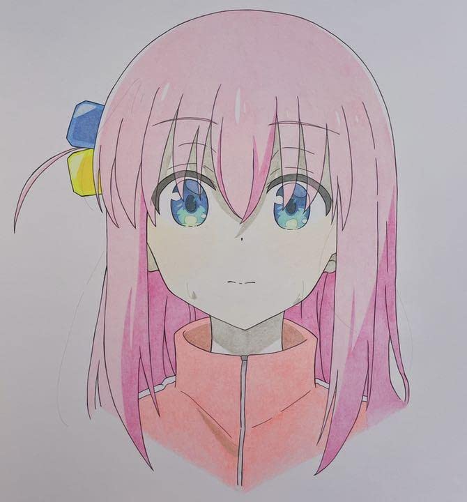 Amazon.co.jp: ぼっちざろっく! ぼっちちゃん 手描きイラスト : おもちゃ