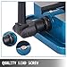 Happybuy 3 Inch Heavy Duty Milling Vise Bench Clamp Vise High Precision Clamping Vise 3 Inch Jaw Width with 360 Degree Swiveling Base CNC Vise