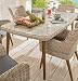 Produktbild Destiny CORREDA Tisch Esstisch Sitzgruppentisch 178x98 cm beige/weiß - Beine Holzfarben