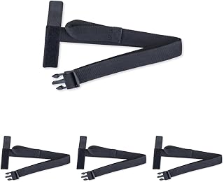 タナックス(TANAX) MOTOFIZZ オプション バッグ用 固定ベルト 1本入り 20×600mm 面ファスナー装備 バタつき防止 MP-103T 黒 (× 4)