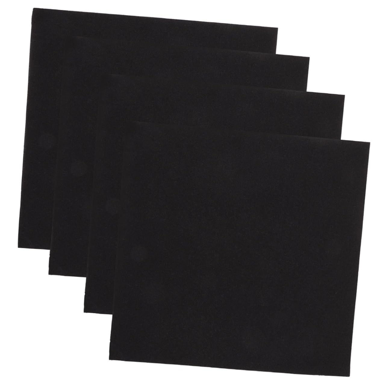 Lot de 100 Serviettes de Table Noires en Papier, Épaisses, Élégantes, pour Mariage et Réception, Usage Sûr et Anti-Fuite