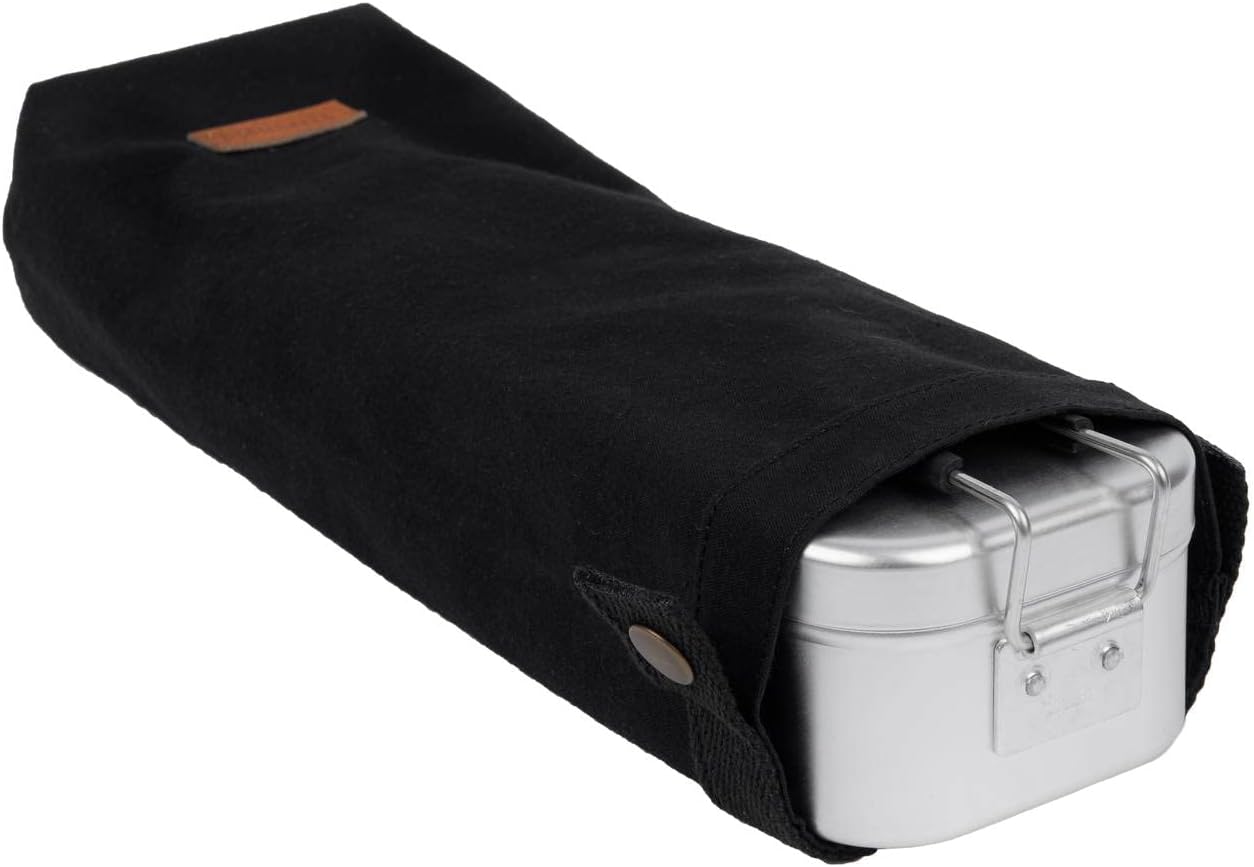 Trangia Black Small Roll Top Mess Tin Case