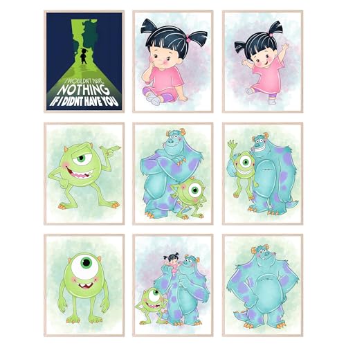 BigWig Prints Monsters Inc. Wall Art - Character...