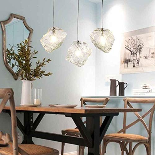 Lustre moderne style glaçon pour un éclairage de salon réussi