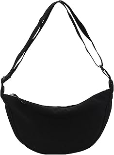 1 PCS Black Shoulder Bag, Dumpling Bag, Black Dumpling Bag, Shoulder Handbags With Adjustable Straps, Fashionable Leisure Bag, Can be used as Shoulder Bag, Underarm Bag Handbag