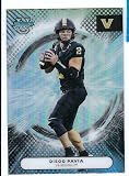 DIEGO PAVIA 2025 Bowman's Best University #98 REFRACTOR PARALLEL Rookie Football Card RC Vanderbilt Commodores