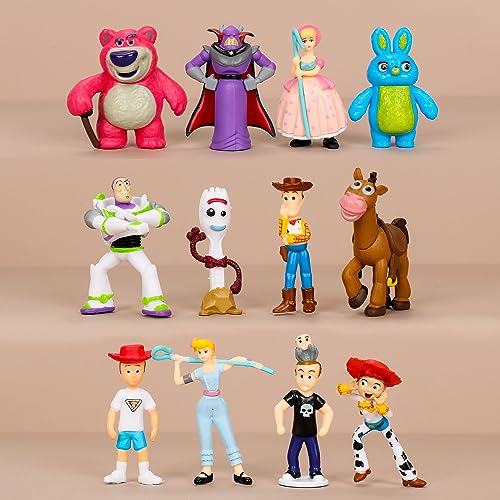 Rdsetu STORY36 36Pcs Story Toy Cake Toppers, Story Action Figures Cupcake Toppers For Kids, Collectible Mini Figurines For Birthday Party Favor Decorations thumb #1