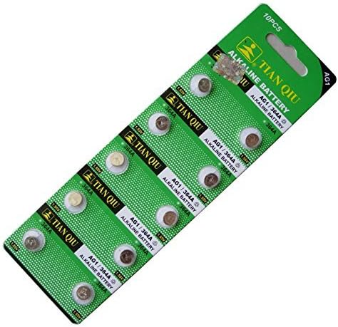 TiAN Qiu 10x AG1, LR621, 364SR621SW pila alcalina
