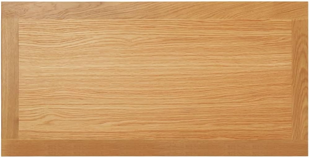 vidaXL Solid Oak Wood Coffee Table Wooden Couch Side End Accent Table for Living Room Home Office Hallway Display Furniture Storage Interior