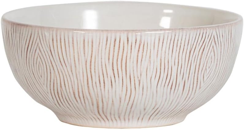 Juliska Blenheim Oak Place Setting (Whitewash, Cereal/Ice Cream Bowl)