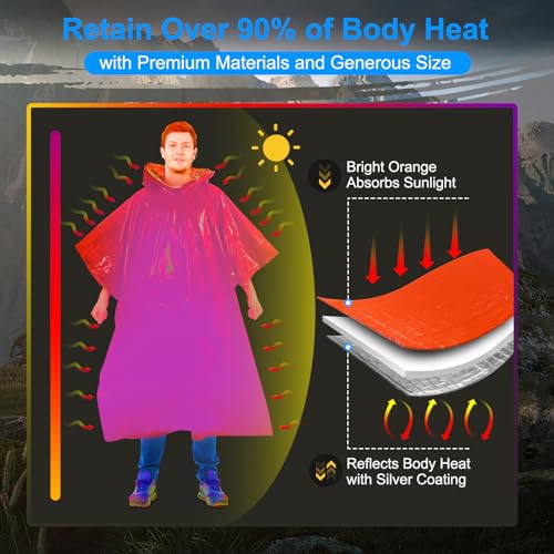 Emergency-Poncho-4-Pack-53-x-51-Emergency-Blanket-2-Pack-82-x-60-with-Mylar-Blanket-Liner-Larger-and-Thicker-Survival-Blanket