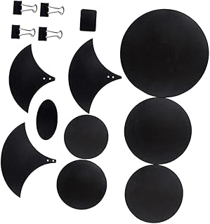 Drum Dampening Pads Black Silent Practice Mute Pads for Drum Kits Easy Install Removable Noise Reduction Accessories for Jazz and Rock Drummers