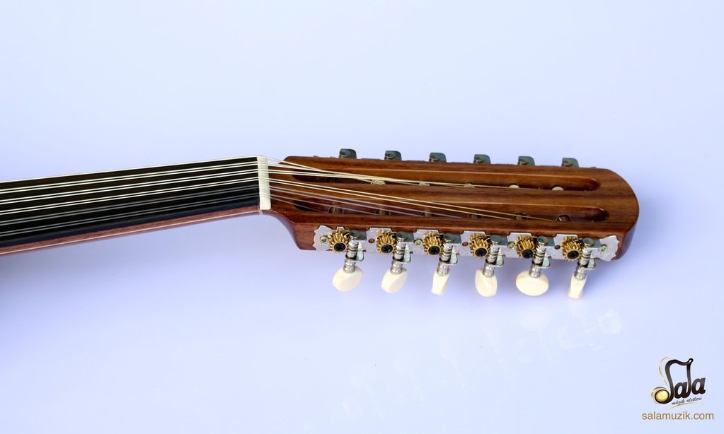 Turkish Professional Half Cut Electric Oud Ud String Instrument OUDE #4 - Image 4